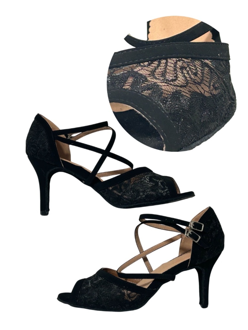 Women’s Black Salsa Heels